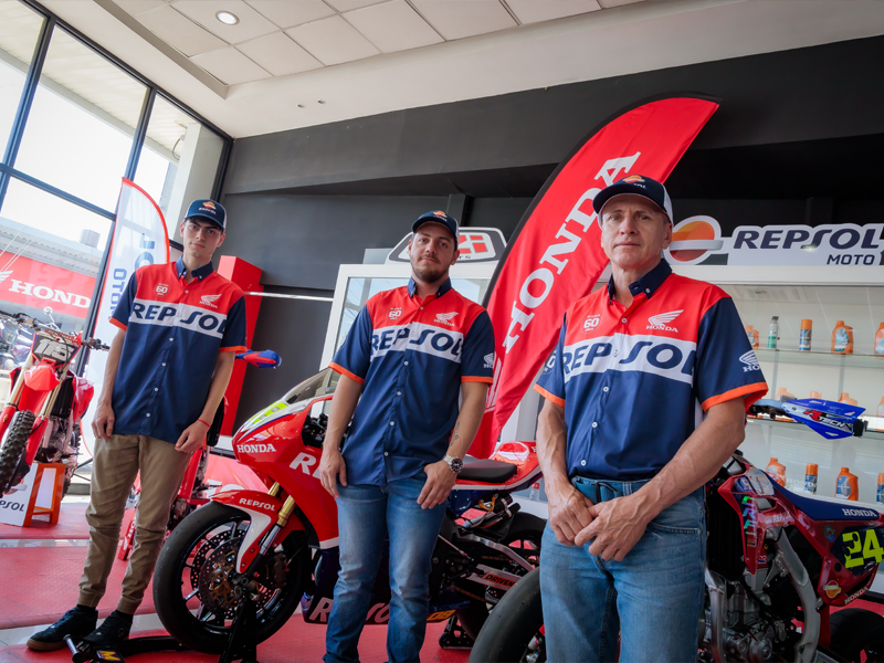 Ronny Jiménez, Gerardo Gómez y Sebastián Arias serán los pilotos del equipo Repsol NZi Honda para esta temporada 2024.