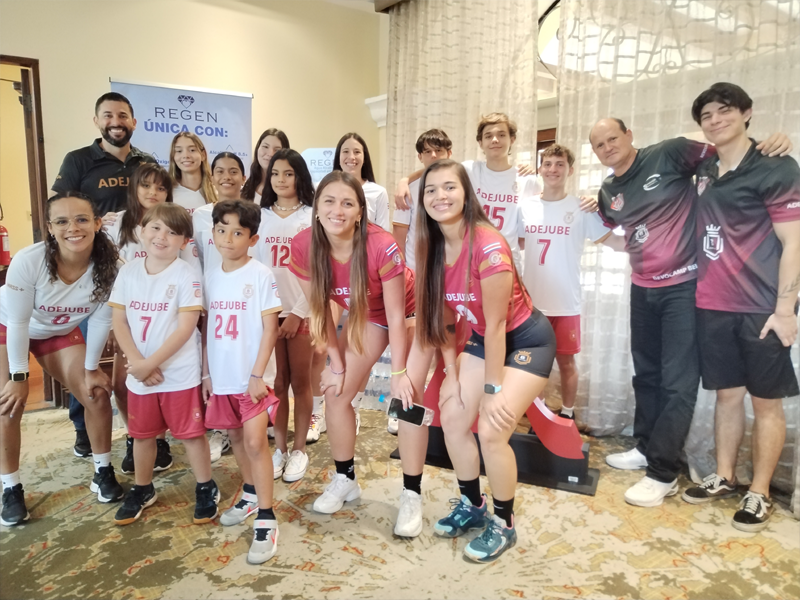 Asociación Deportiva Juvenil Belemita presentó su proyecto de voleibol